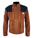 Star Wars Solo A Brown Leather Jacket