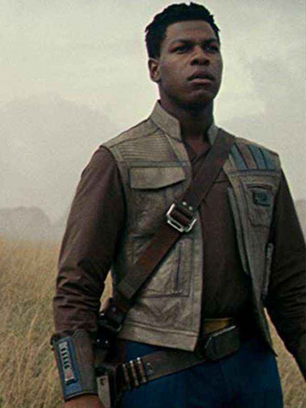 Star Wars Finn The Rise Skywalker Leather Vest