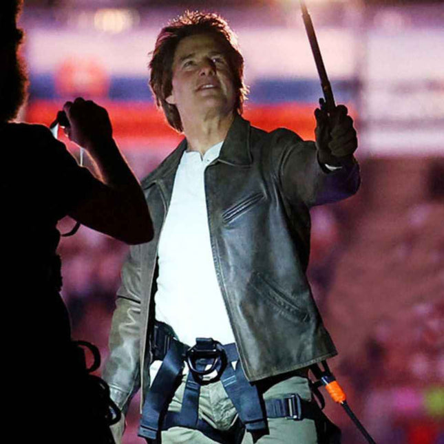 Tom Cruise MI-8 The Final Reckoning Leather Jacket