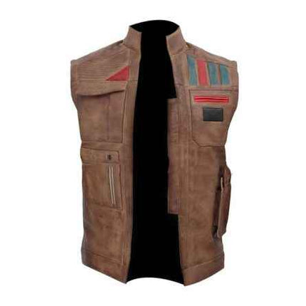 Star Wars Finn The Rise Skywalker Leather Vest