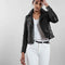 Women Leather Biker Jacket - Top Celeb Style