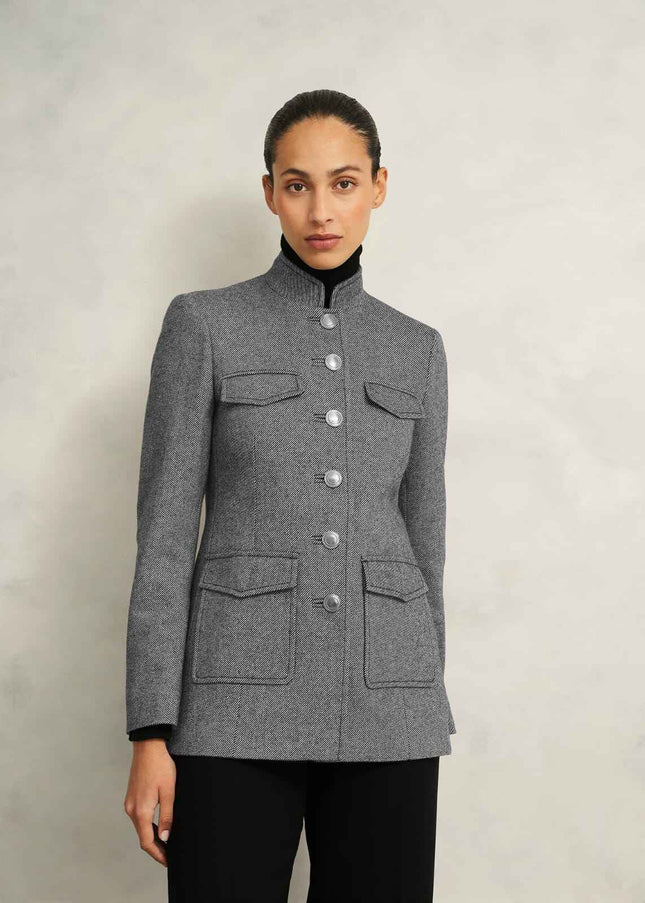 Hetty Wool Blend Coat For Winter Outerwear - Top Celeb Style