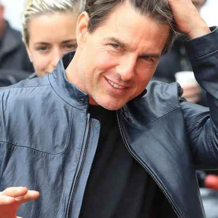 Tom Cruise Mission Impossible Fallout Leather Jacket