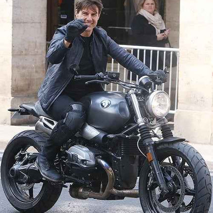 Tom Cruise Mission Impossible Fallout Leather Jacket
