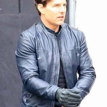 Tom Cruise Mission Impossible Fallout Leather Jacket